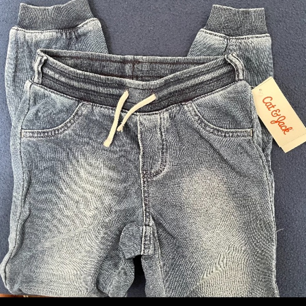 Cat & Jack Joggers - Blue Cat & Jack Joggers, with Drawstring Waist.